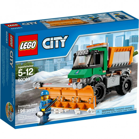 Конструктор LEGO City 60083 Снегоуборочный грузовик в Челябинске
