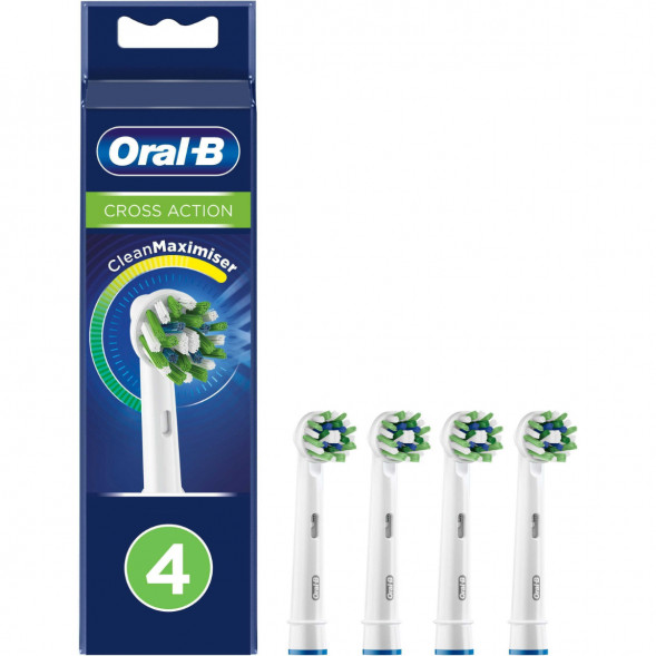Насадки на зубные щетки Oral-B Cross Action, 4 шт. в Челябинске