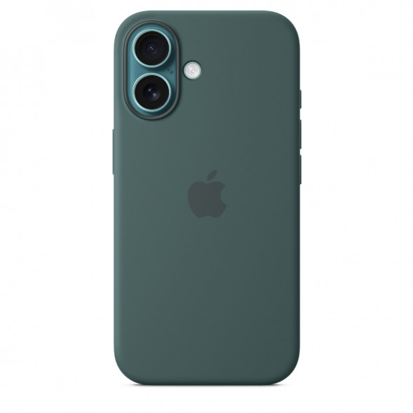 Чехол Apple для iPhone 16 Silicone MagSafe, Lake Green (MYY83ZM/A) в Челябинске