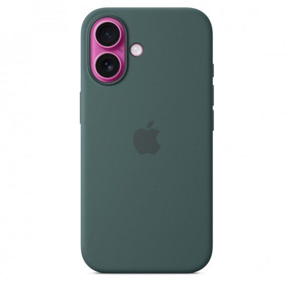 Чехол Apple для iPhone 16 Silicone MagSafe, Lake Green (MYY83ZM/A) в Челябинске