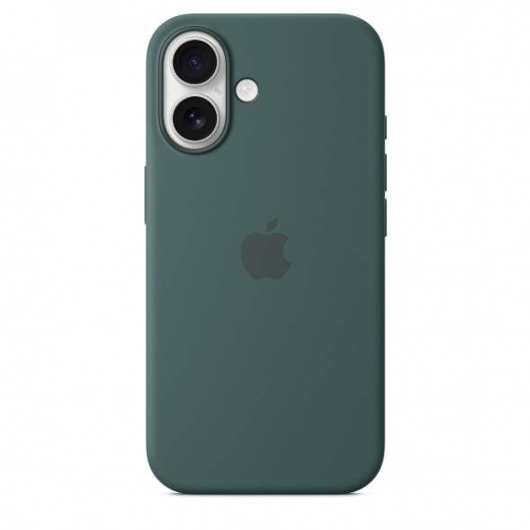Чехол Apple для iPhone 16 Silicone MagSafe, Lake Green (MYY83ZM/A) в Челябинске