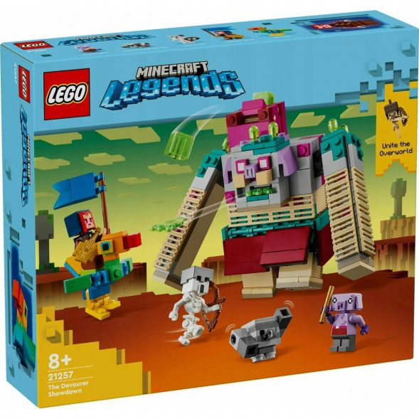 Конструктор LEGO Minecraft 21257 Схватка с Пожирателем в Челябинске