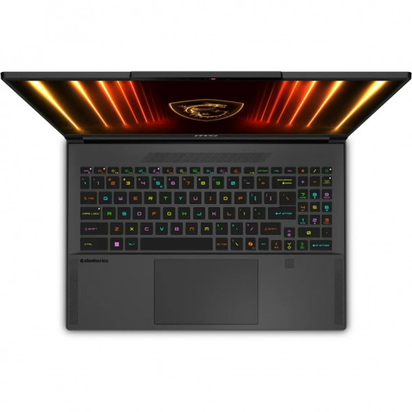 Ноутбук игровой MSI Stealth 16 AI A2HWFG-086XRU (16&amp;quot;, Intel Core Ultra 7, 32ГБ, 1ТБ SSD, RTX 5060, FreeDOS), черный в Челябинске