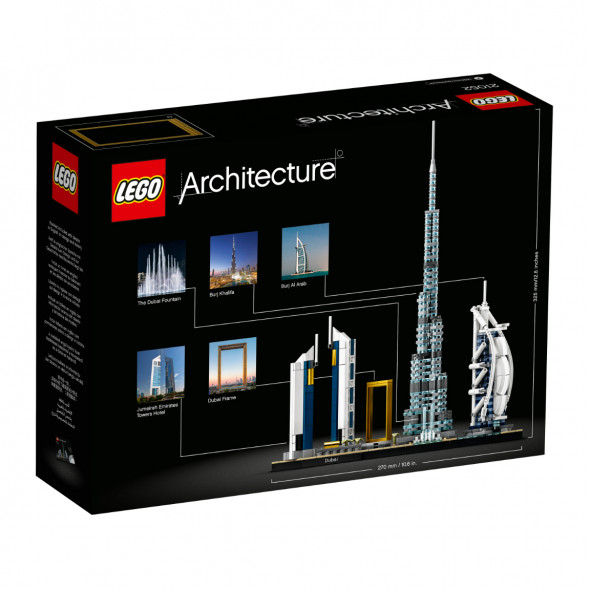 Конструктор LEGO Architecture 21052 Дубай в Челябинске