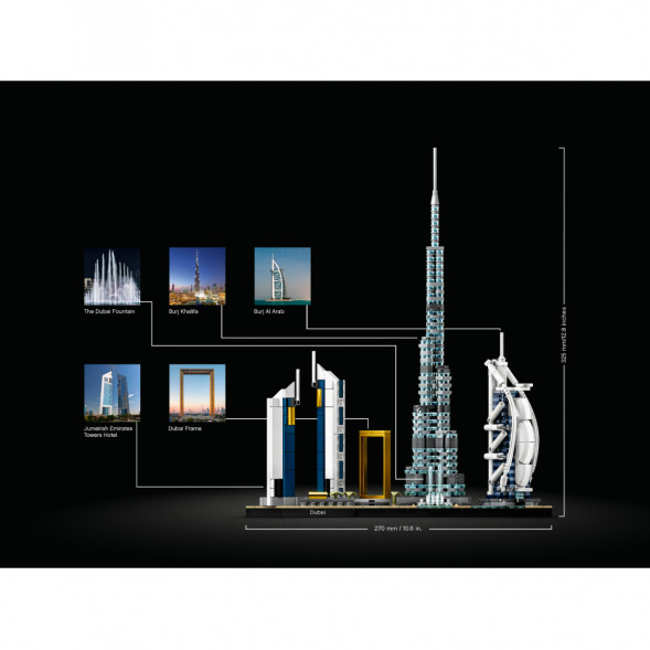 Конструктор LEGO Architecture 21052 Дубай в Челябинске