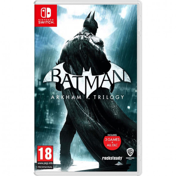 Игра Batman: Arkham Trilogy [Nintendo Switch, русские субтитры] в Челябинске