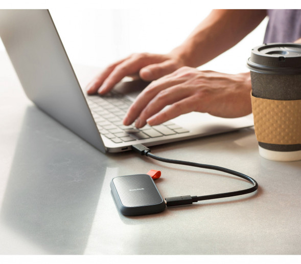 Внешний диск SanDisk Portable SSD 1TB 800Mb/s [SDSSDE30-1TOO-Z26] в Челябинске