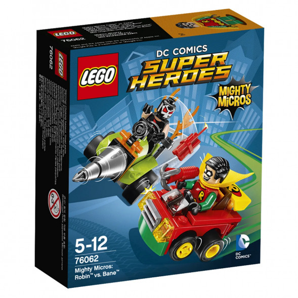 Конструктор LEGO Super Heroes 76062 Робин против Бэйна в Челябинске