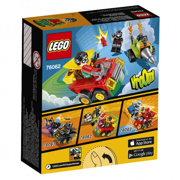 Конструктор LEGO Super Heroes 76062 Робин против Бэйна в Челябинске