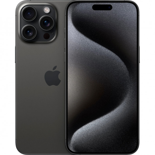Смартфон Apple iPhone 15 Pro Max 512 ГБ, Black Titanium в Челябинске