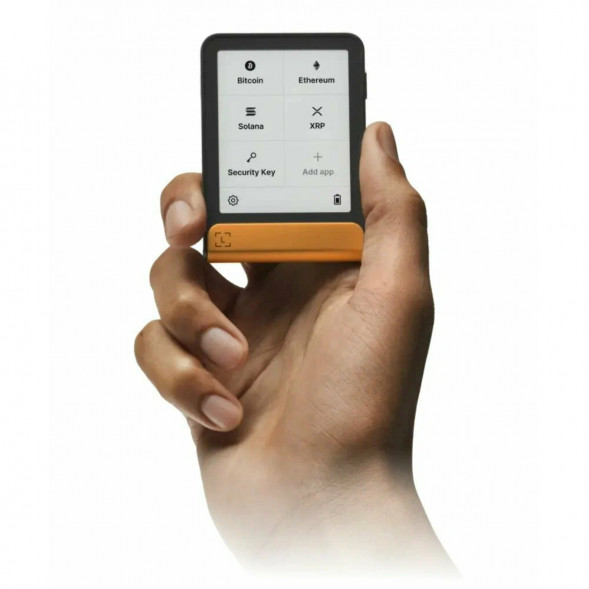 Аппаратный криптокошелек Ledger Flex, оранжевый в Челябинске