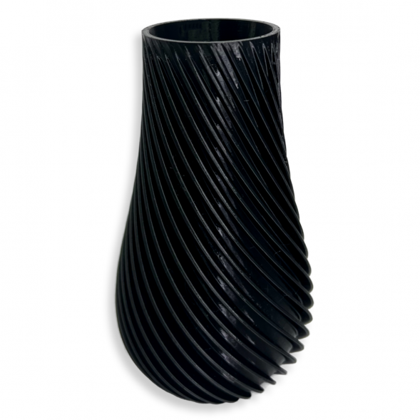 Ваза для сухоцветов HatRom Spiral, чёрный в Челябинске