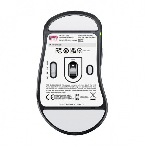 Беспроводная мышь CHERRY XTRFY M64 Pro Wireless, Black в Челябинске