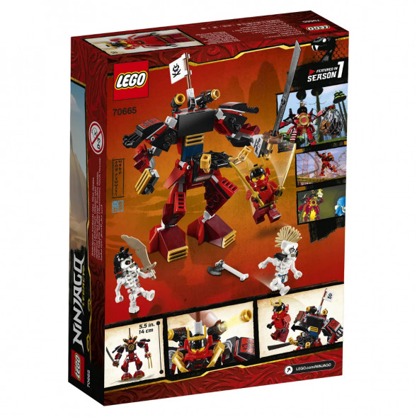 Конструктор LEGO Ninjago 70665 Робот-самурай в Челябинске