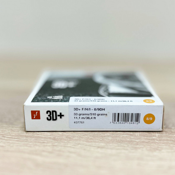 Рыболовная леска Guideline Power Taper 3D+ #37761 8/9 DH, Yellow в Челябинске