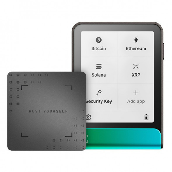 Аппаратный криптокошелек Ledger Flex, зеленый в Челябинске