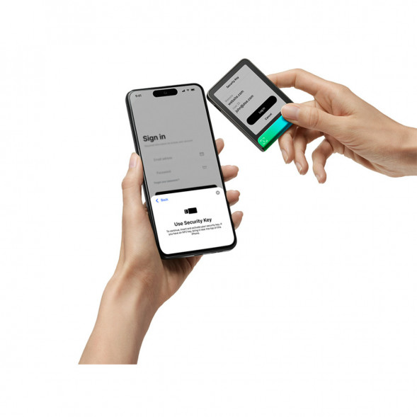 Аппаратный криптокошелек Ledger Flex, зеленый в Челябинске