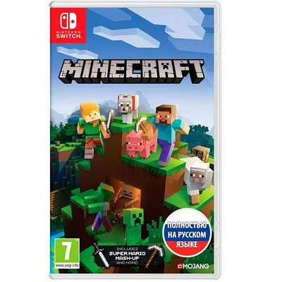 Игра Minecraft для Nintendo Switch, картридж в Челябинске
