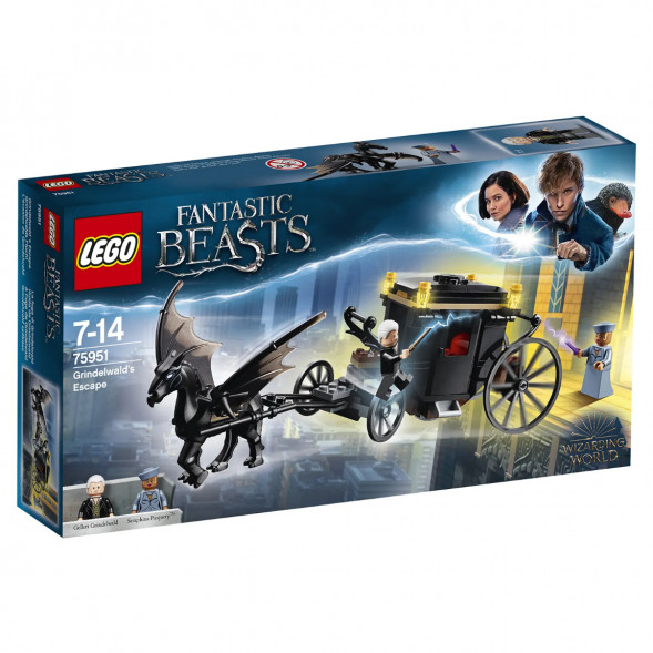 Конструктор LEGO Harry Potter 75951 Побег Грин-де-Вальда в Челябинске