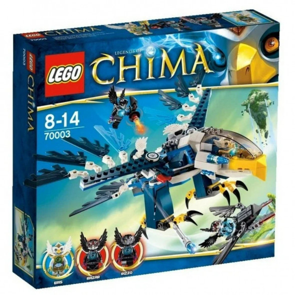 Конструктор LEGO Legends of Chima 70003 Перехватчик орлицы Эрис в Челябинске