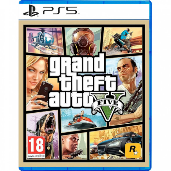 Игра Grand Theft Auto V (GTA 5) [PS5, русские субтитры] в Челябинске