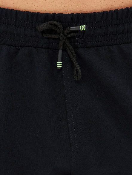 Шорты мужские трикотажные, синий, L в Челябинске