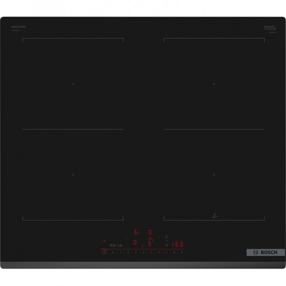 Индукционная варочная панель Bosch PVQ631HC1E, чёрный в Челябинске