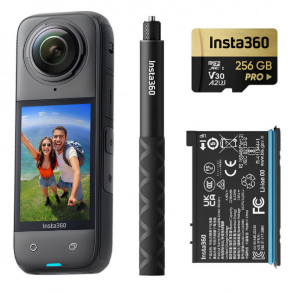 Экшн-камера Insta360 X4 Adventure Bundle (CINSABMA) в Челябинске