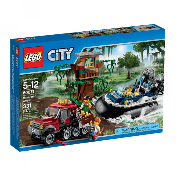 Конструктор LEGO City 60071 Полицейский корабль на воздушной подушке в Челябинске