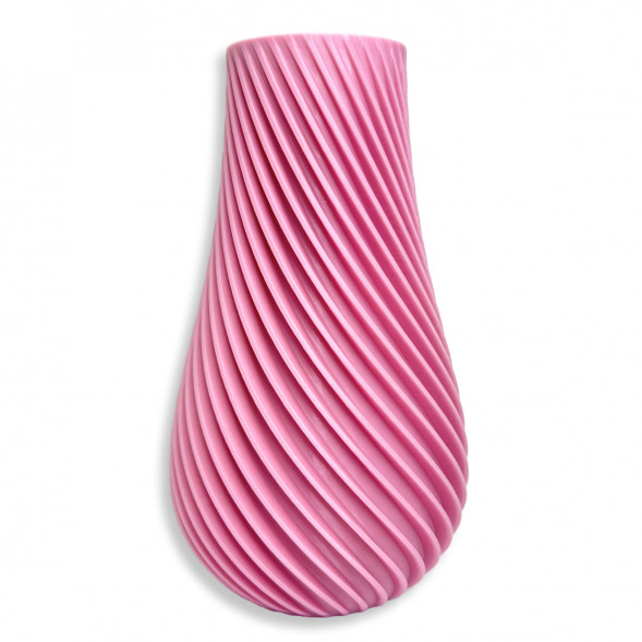 Ваза для сухоцветов HatRom Spiral, розовый в Челябинске