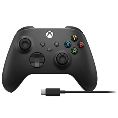 Геймпад Microsoft Xbox Series + USB-C кабель, Carbon Black в Челябинске