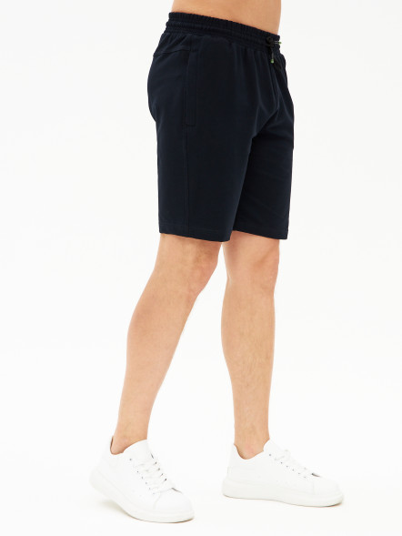 Шорты мужские трикотажные, синий, XL в Челябинске