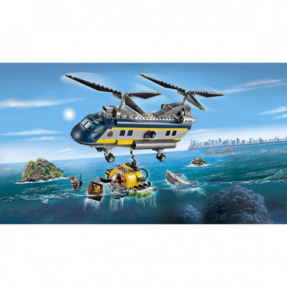 Конструктор LEGO City Deep Sea Explorers 60093 Вертолет исследователей моря в Челябинске