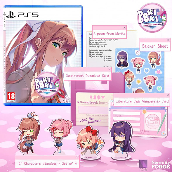 Игра Doki Doki Literature Club Plus! [PS5, русские субтитры] в Челябинске