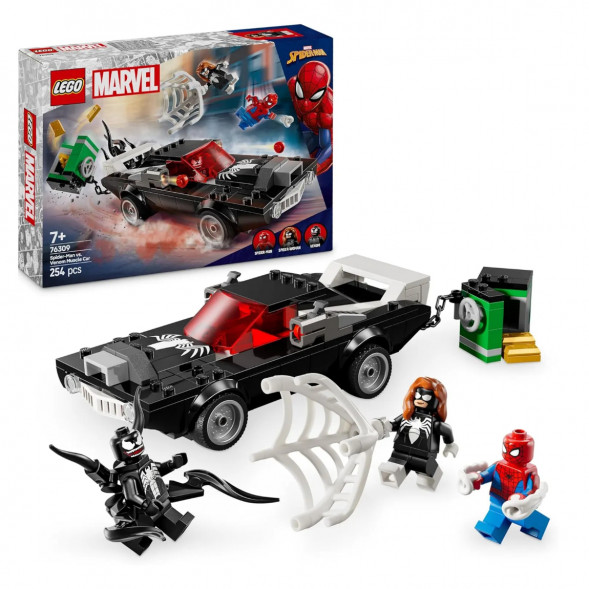 Конструктор LEGO Super Heroes 76309 Человек-паук против Венома в Челябинске