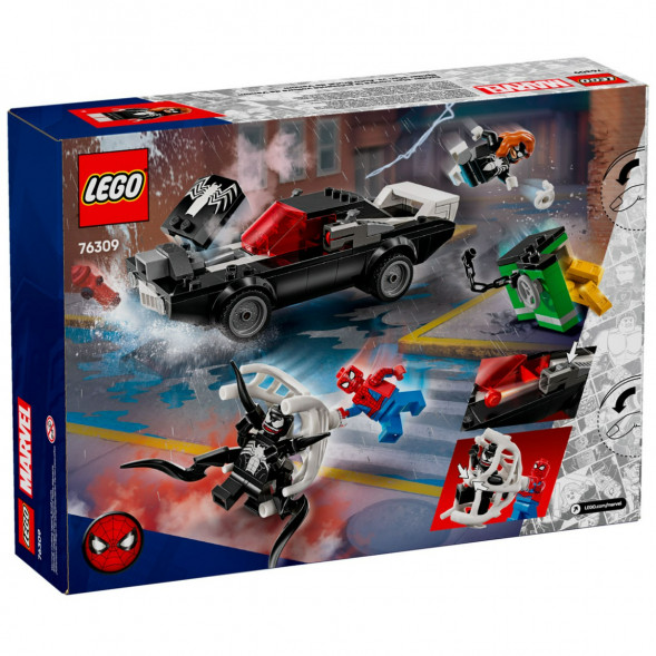 Конструктор LEGO Super Heroes 76309 Человек-паук против Венома в Челябинске