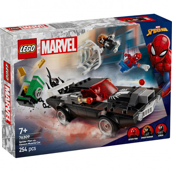 Конструктор LEGO Super Heroes 76309 Человек-паук против Венома в Челябинске