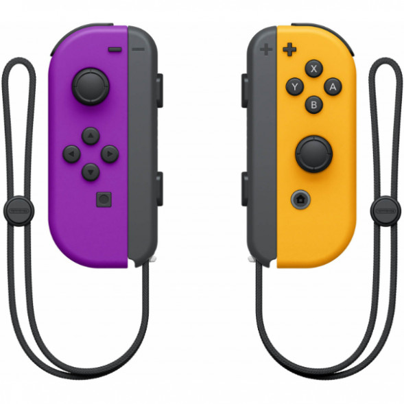 Геймпад Nintendo Switch Joy-Con controllers Duo, фиолетовый/оранжевый в Челябинске