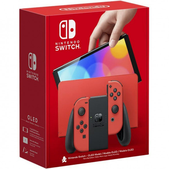 Игровая приставка Nintendo Switch OLED 64 ГБ, Mario Red Edition в Челябинске