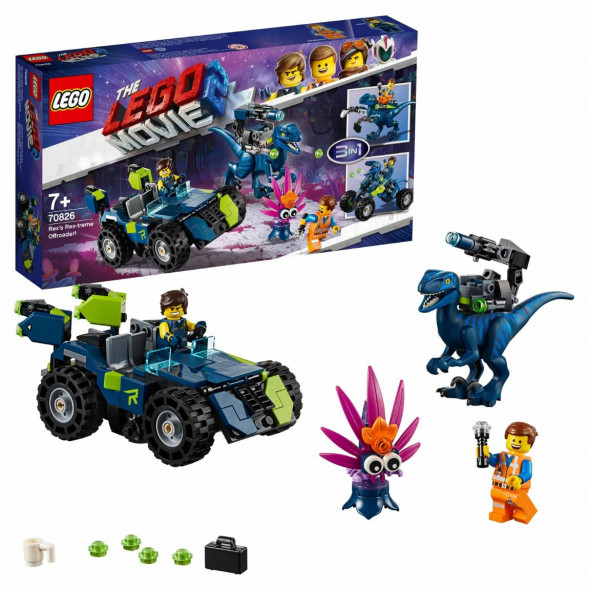 Конструктор LEGO Movie 70826 Рэкстремальный внедорожник Рэкса в Челябинске