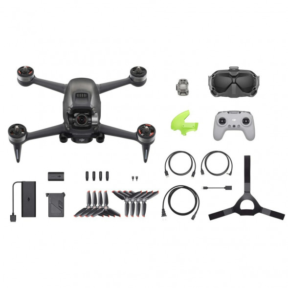 Квадрокоптер DJI FPV Combo (EU), grey в Челябинске