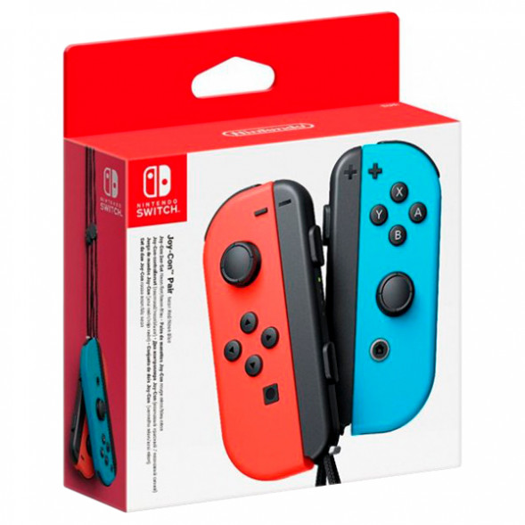 Геймпад Nintendo Switch Joy-Con controllers Duo, красный/синий в Челябинске