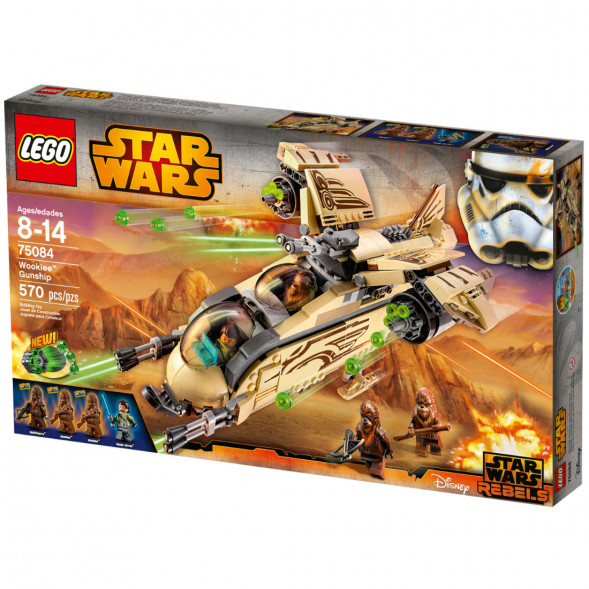 Конструктор LEGO Star Wars 75084 Боевой корабль Вуки в Челябинске