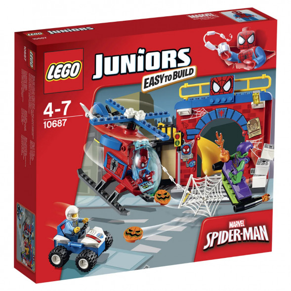 Конструктор LEGO Juniors 10687 Убежище Человека-паука в Челябинске