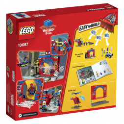 Конструктор LEGO Juniors 10687 Убежище Человека-паука