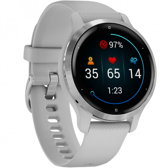 Смарт-часы Garmin Venu 2S, Mist Grey 010-02429-12 в Челябинске
