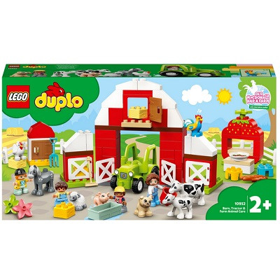 Конструктор LEGO DUPLO Town 10952 Фермерский трактор, домик и животные в Челябинске