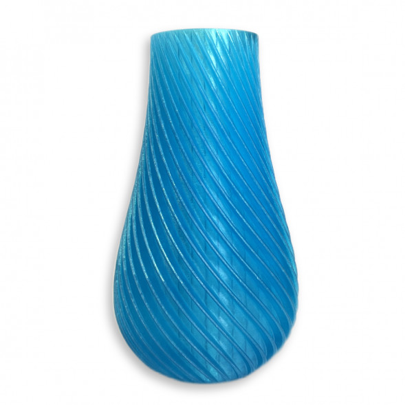 Ваза для сухоцветов HatRom Spiral, голубой в Челябинске