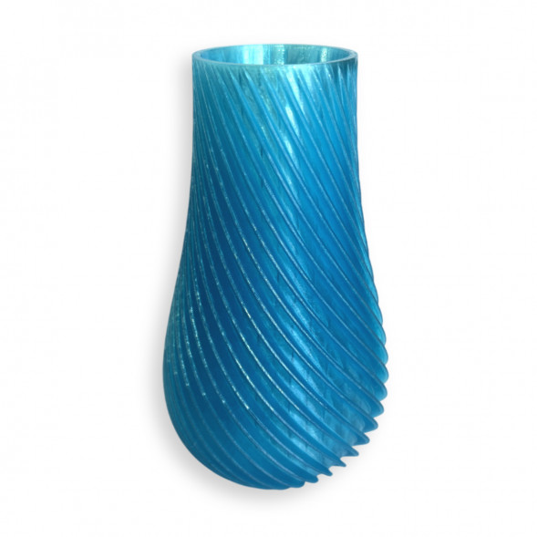 Ваза для сухоцветов HatRom Spiral, голубой в Челябинске