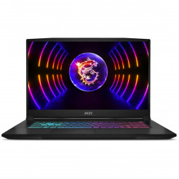 Ноутбук MSI Katana 17 B13VEK-1622XRUY (17.3", IPS, Intel Core i7 13620H 2.4ГГц, 10 ядер, 16ГБ DDR5, 512ГБ SSD, NVIDIA GeForce RTX 4050 - 6 ГБ, FreeDOS), черный